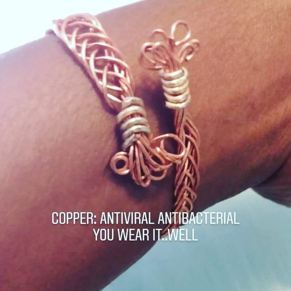 Copper bracelets - Picture 2 of 3